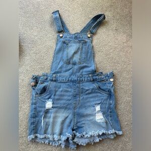 Women’s denim shorts overall